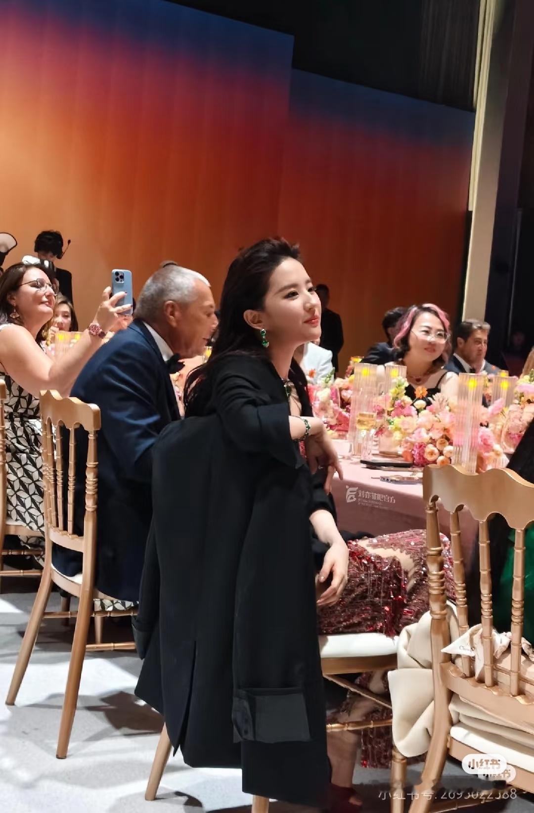 这场活动很出圈吗？为啥看见还给刘亦菲P视频和图，这两件大珠宝确实很扎眼，红红火火