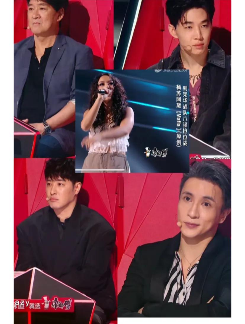 中国人整洋的给导师整玉玉了
外国人唱的都是中文歌，中国人在中国比赛唱英文歌
我老