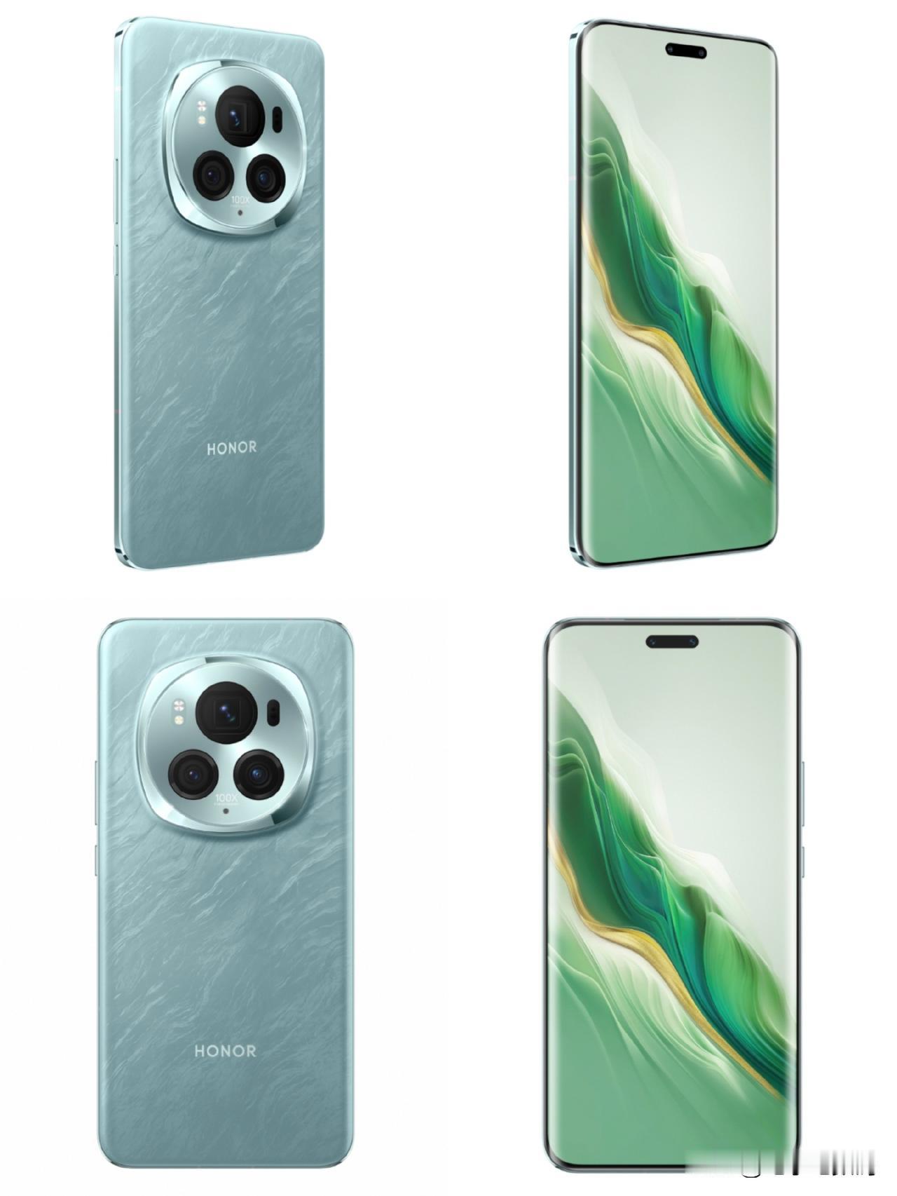 荣耀Magic6 Pro 外观确认，为了配置略有舍弃，期待保时捷版本吧~

只能