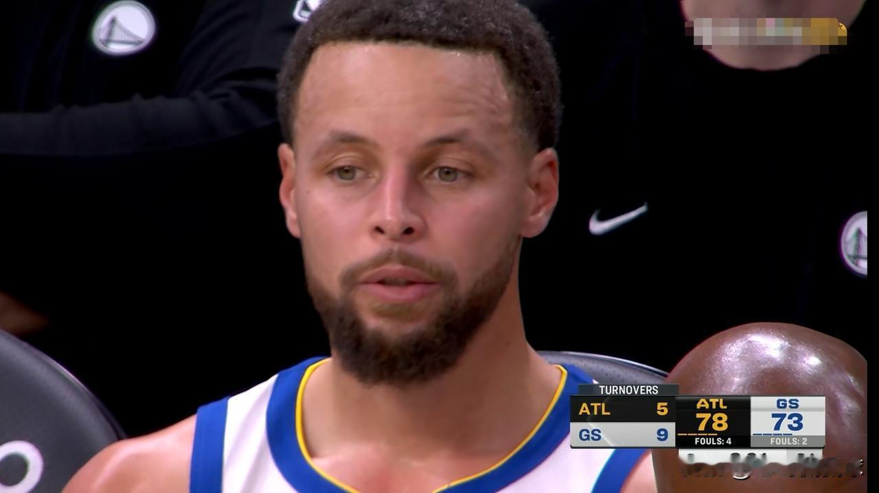 勇士当家球星库里真是尽心尽力了！虽然今天勇士在主场以111：124不敌老鹰，但是