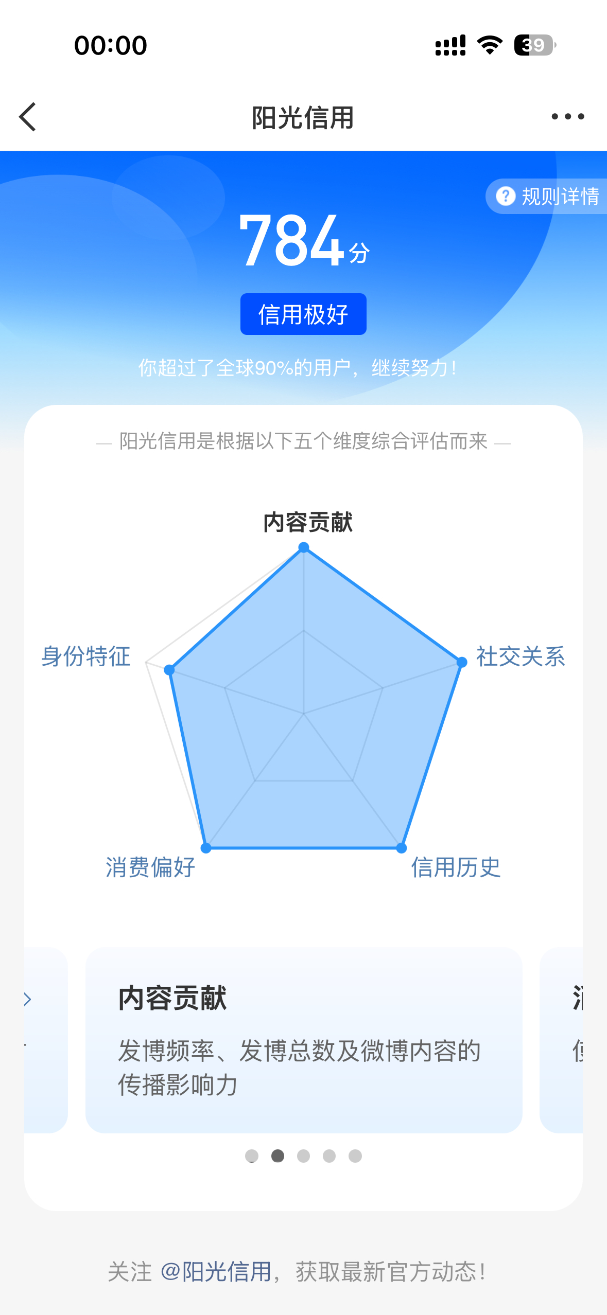 阳光信用  阳光信用 ygxy 极好  784  欢迎宝子们和我快乐互动啦与极好
