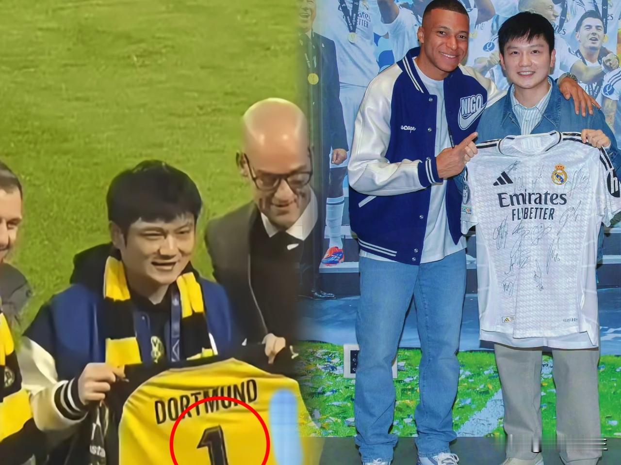 说起樊振东，
所有人都只记得他乒乓球厉害，
压根没人知道，
他私底下超级喜欢看足