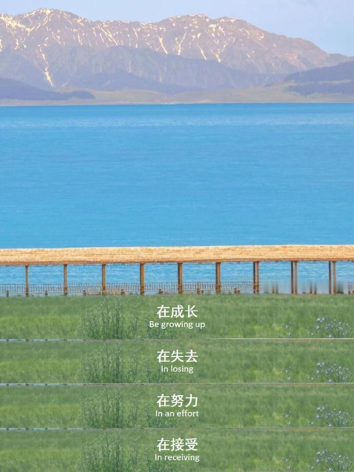 “ 不争不抢，努力就好。” 