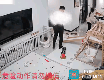 这哥们在家养尊处优，油瓶倒了都不会扶的！实实在在说，孩子被这东西压住了，换成绝大