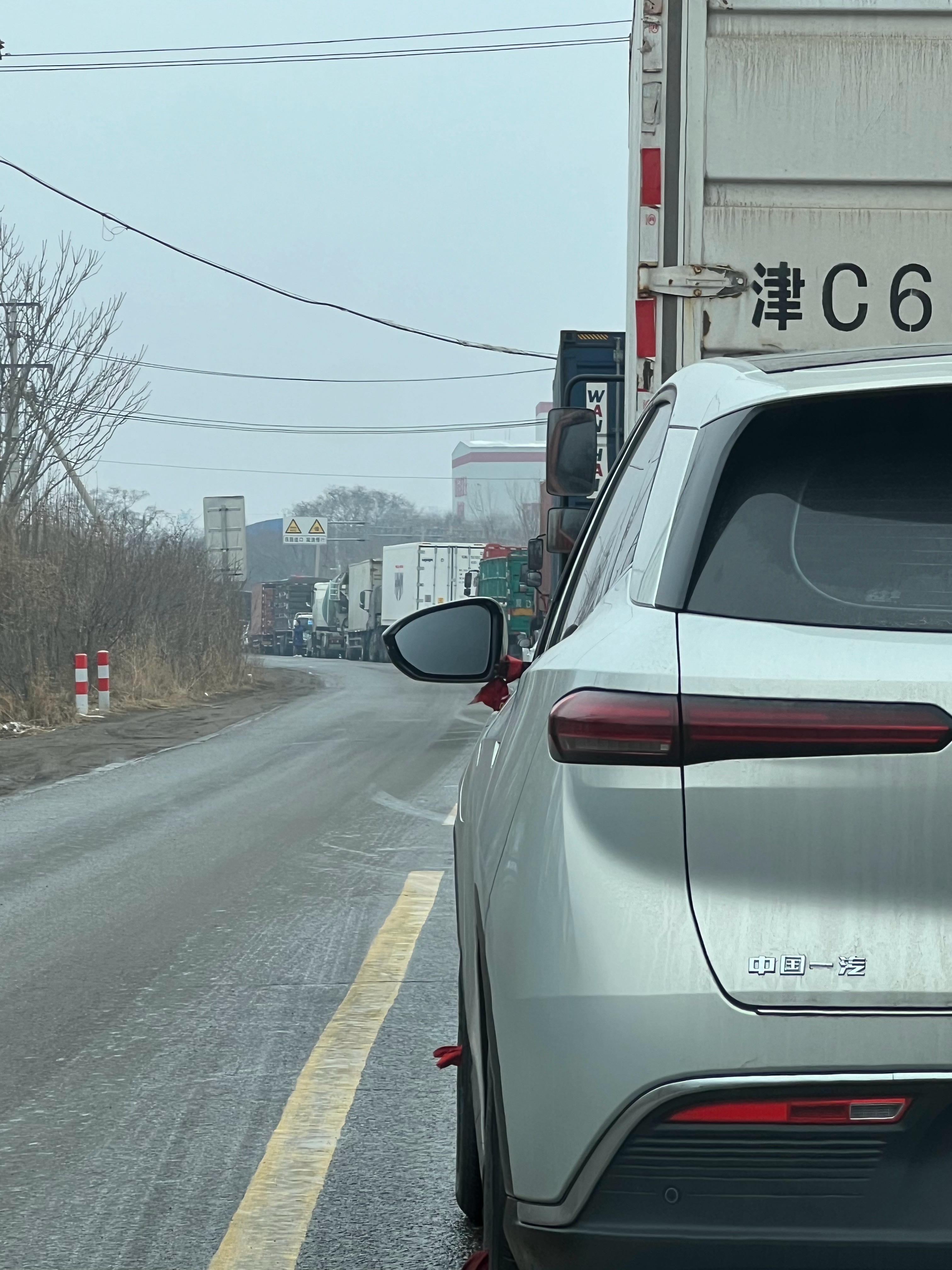 车验完了，全程转速没过3000转，我挺满意的但是回去的时候路遇堵车，我就把车熄火