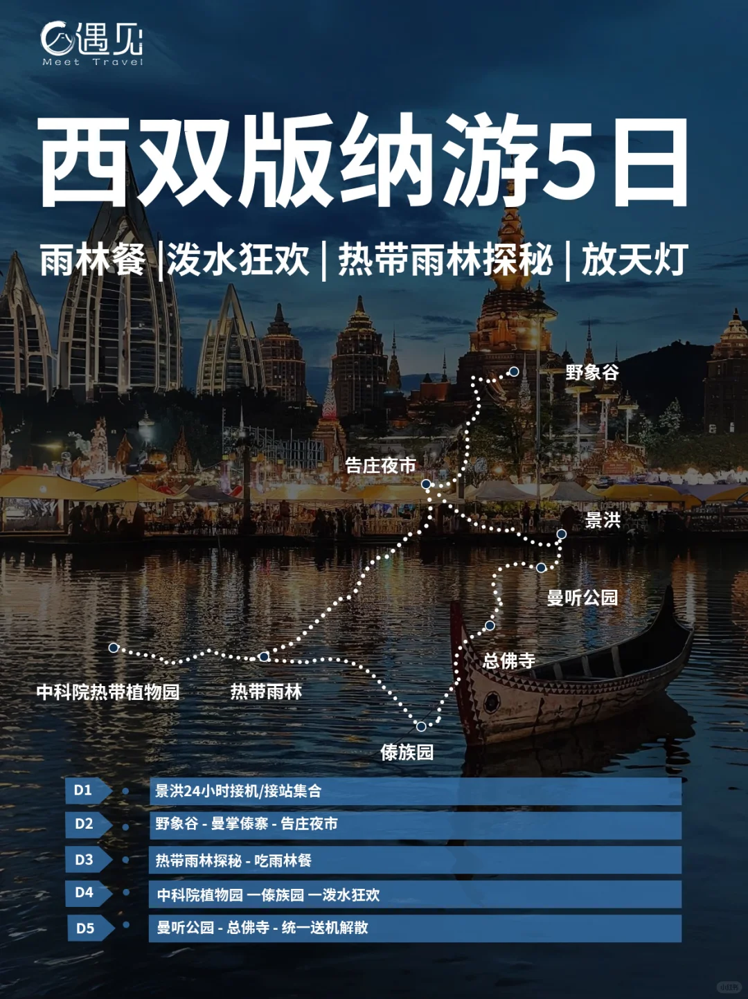 西双版纳旅游5日🍀解锁北纬21度的热烈