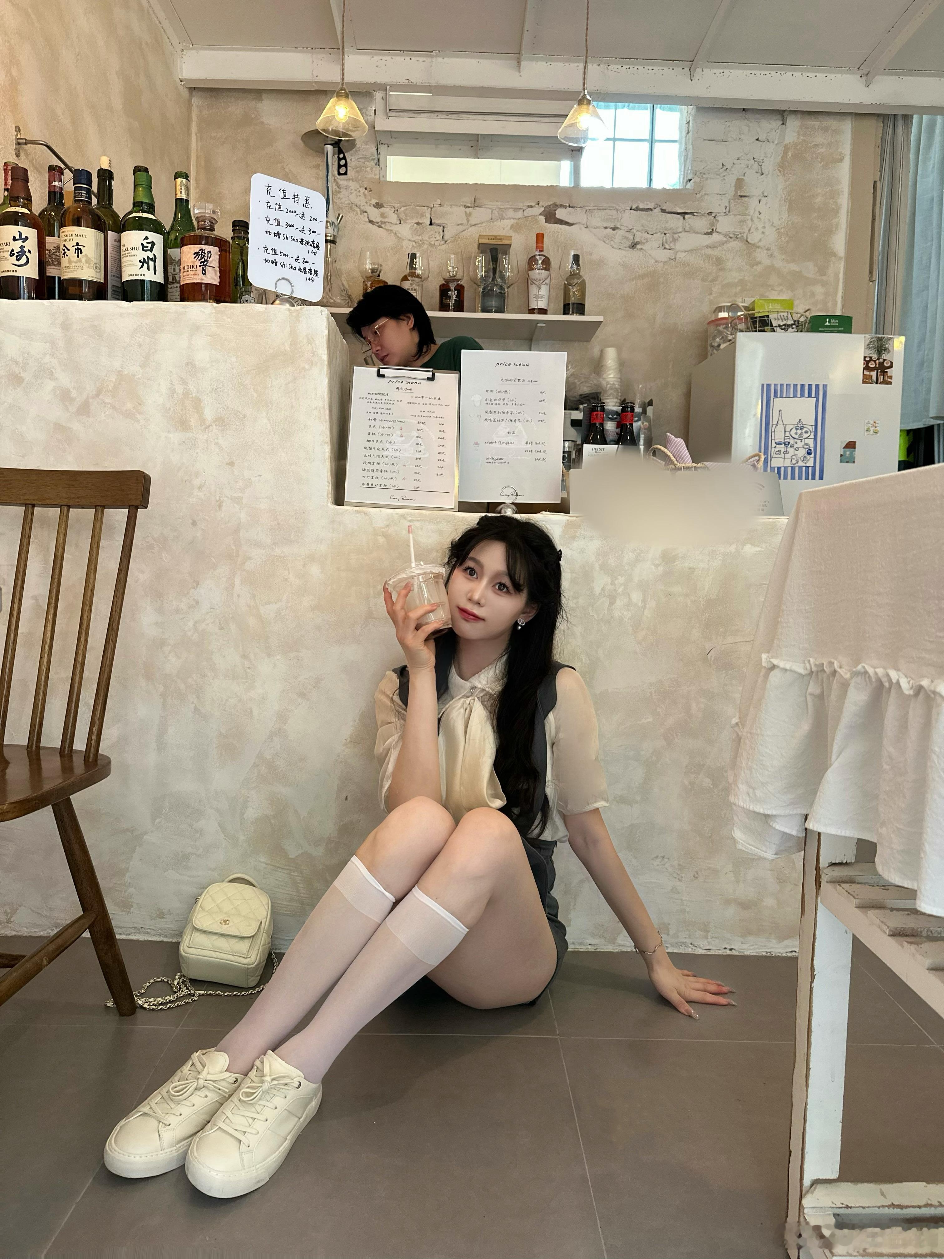 淡淡的韩系搭配🤍👗:mlyd
