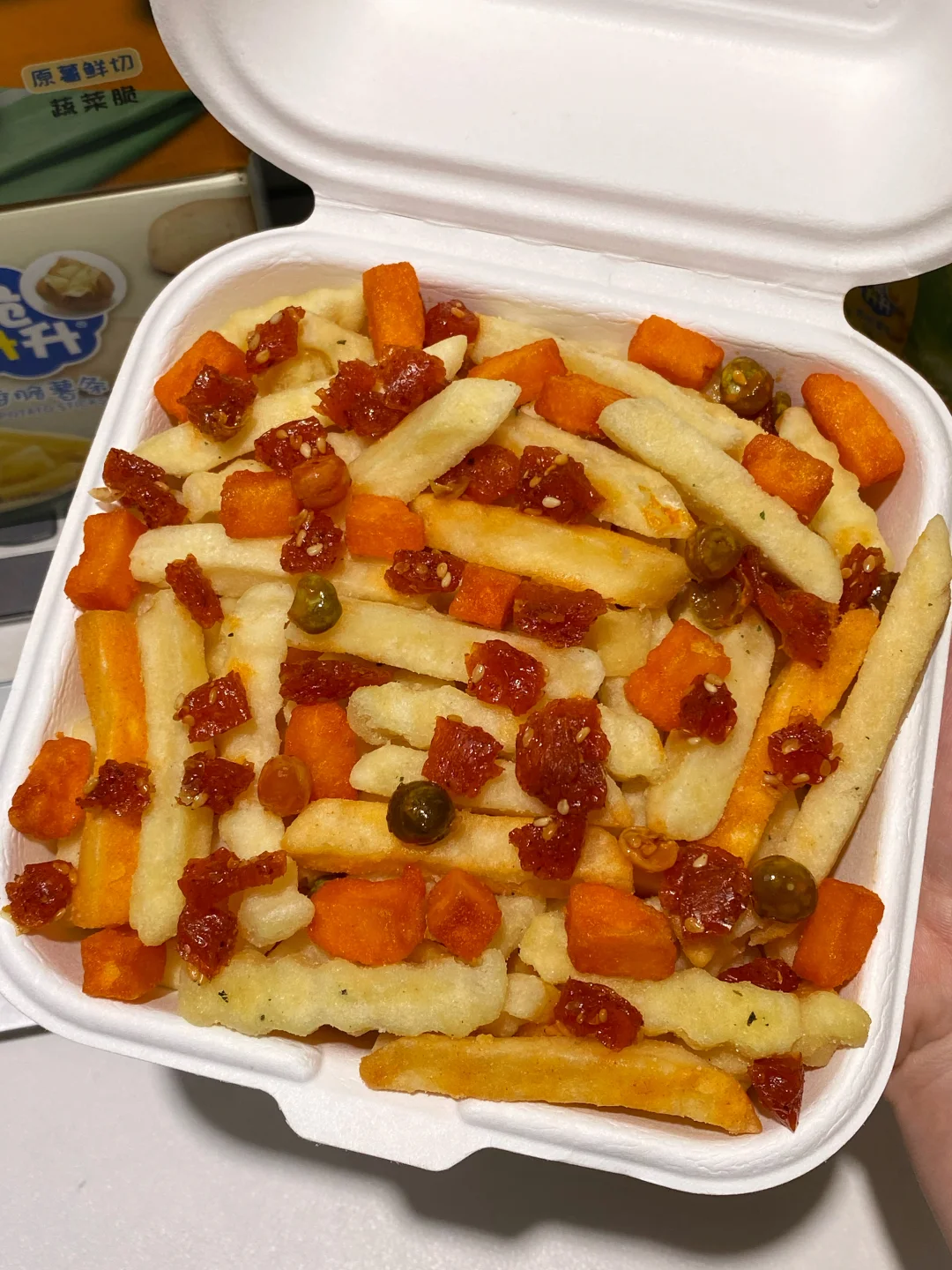 到底谁发明的薯条吃法🔥太太太香了吧！