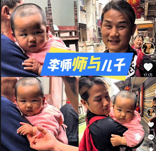 李师师又当爹又当妈，学着照料与陪伴儿子。
李师师说，做主播一阵子，又当爹又当妈拉