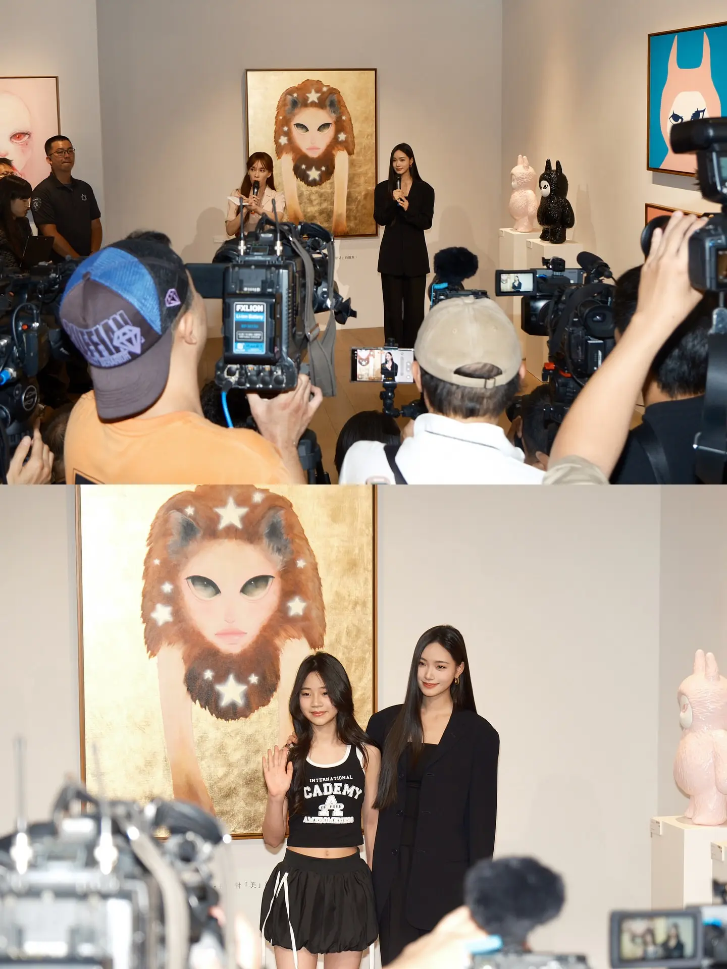 小s二女儿画展。