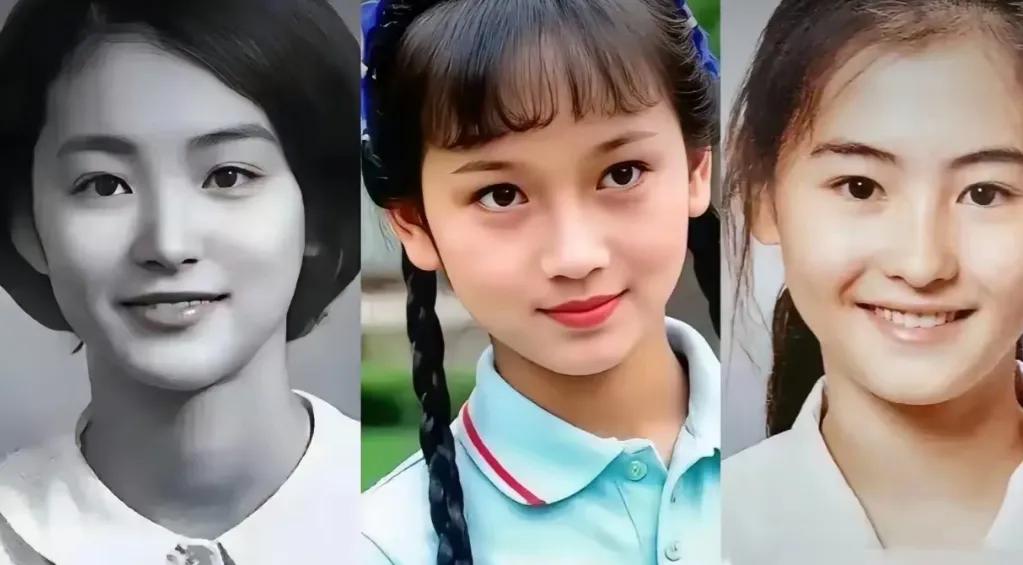 林青霞 赵雅芝 张柏芝，年轻时的她们。林青霞最美。当时出道时就被称小林青霞。