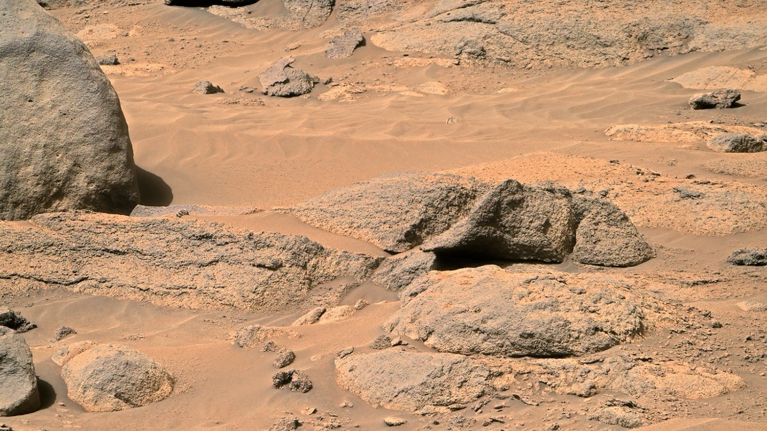 毅力号7月4日拍摄的火星岩石图像:NASA/Paul Byrne ​​​