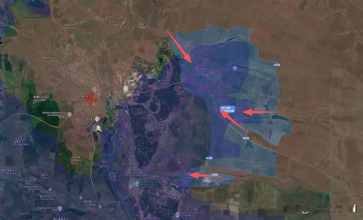 在哈尔科夫地区的库皮扬斯克定居点地区，第6和第1坦克集团军的突击群继续摧毁被包围