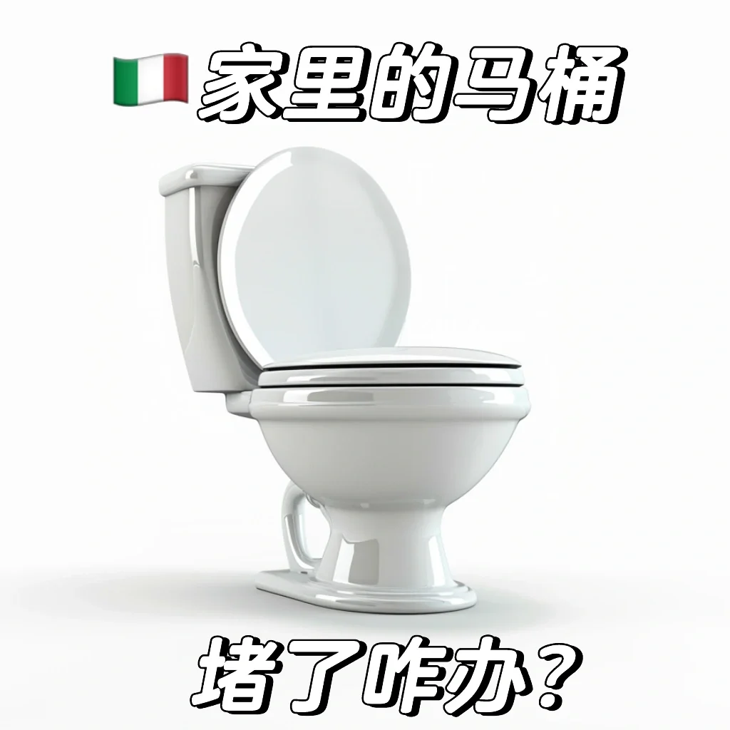 🇮🇹马桶总是堵怎么办？该怎么预防？