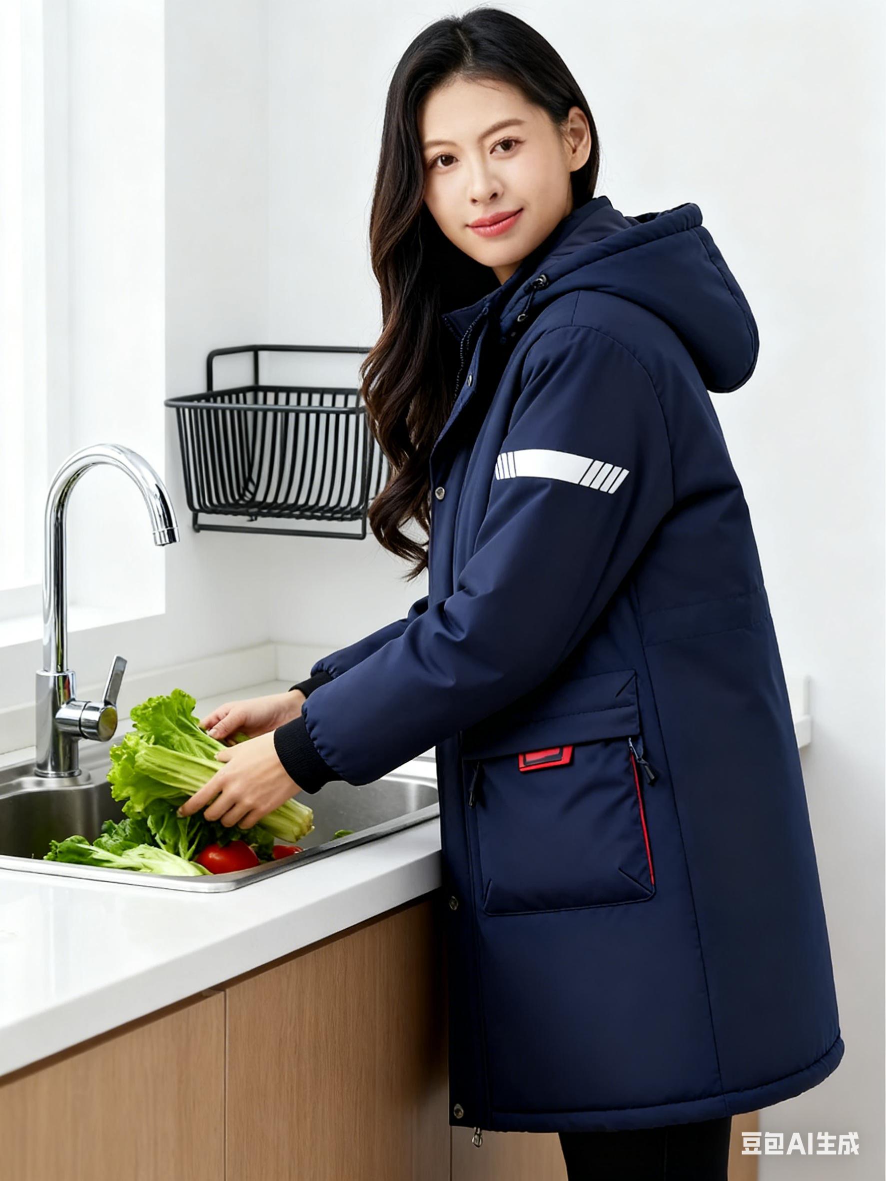 防水防寒罩衣冬季户外双重守护，防风面料防泼溅，内里加绒锁温，多口袋储物方便实用。