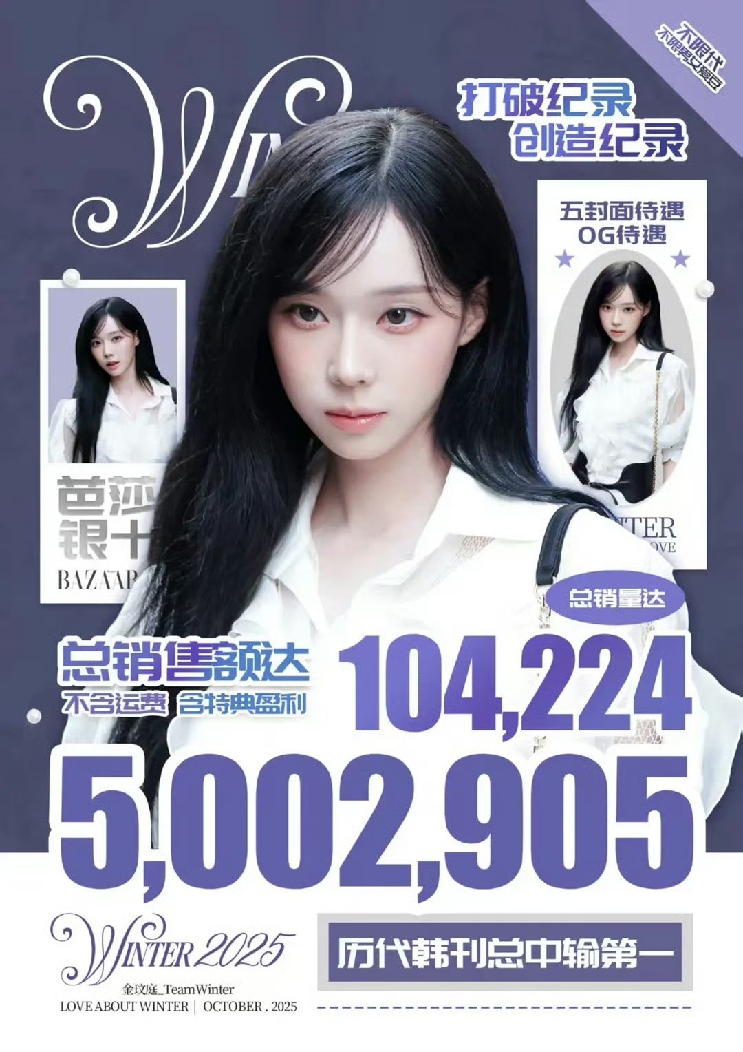 金玟庭芭莎银十战报已出 吒刊一还是柳智敏吗？ ​​​