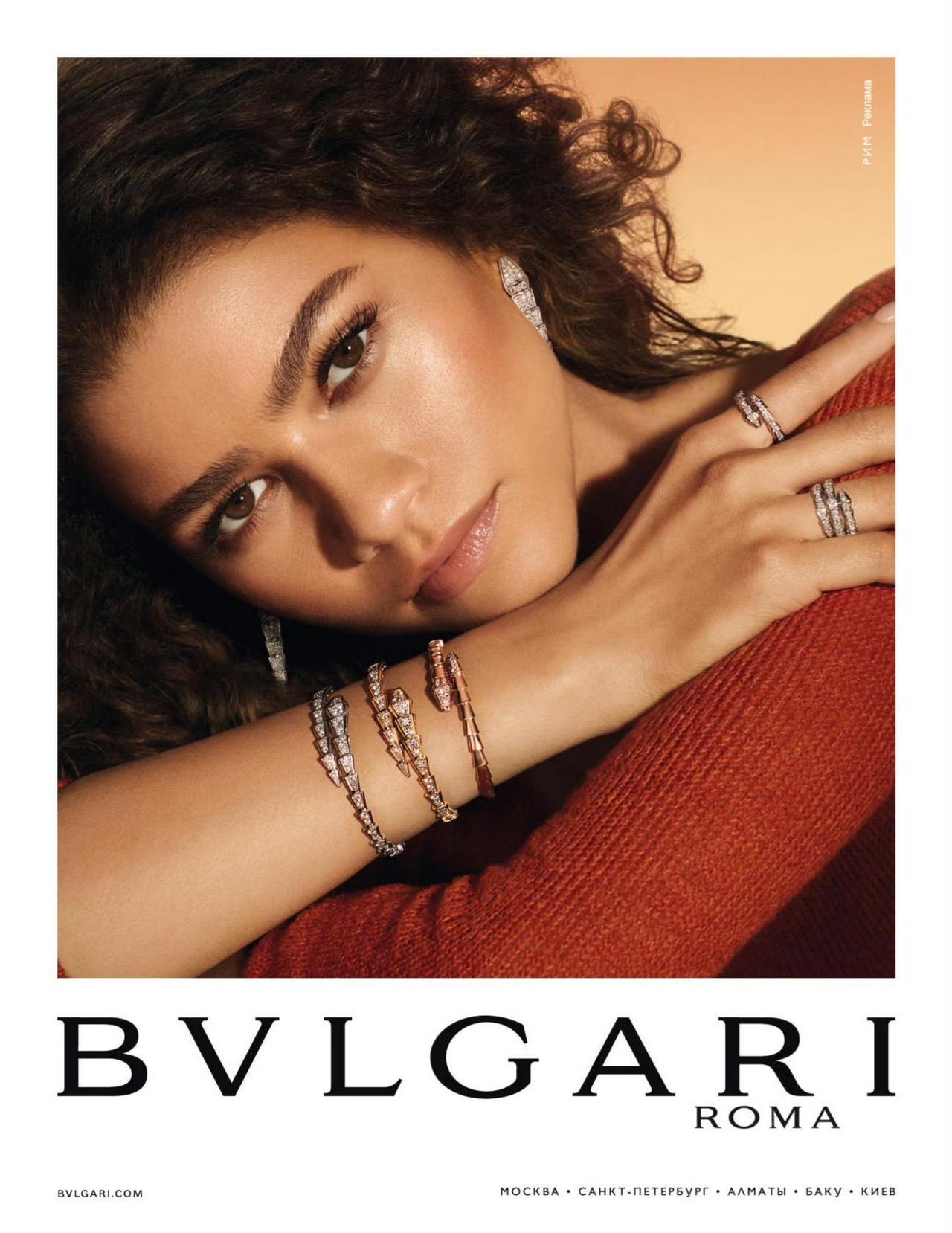 Zendaya 居然拿下了劳力士 ！成衣 LV 、珠宝 BVLGARI 、腕表 