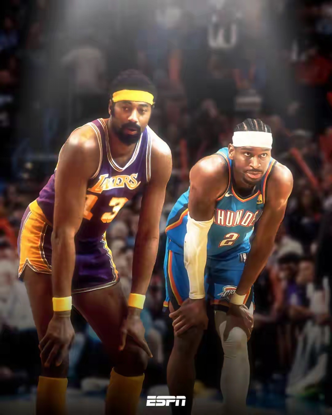 张伯伦126场纪录咋断的？刚打了4分钟 替队友出头被2T驱逐！雷霆NBA 03月