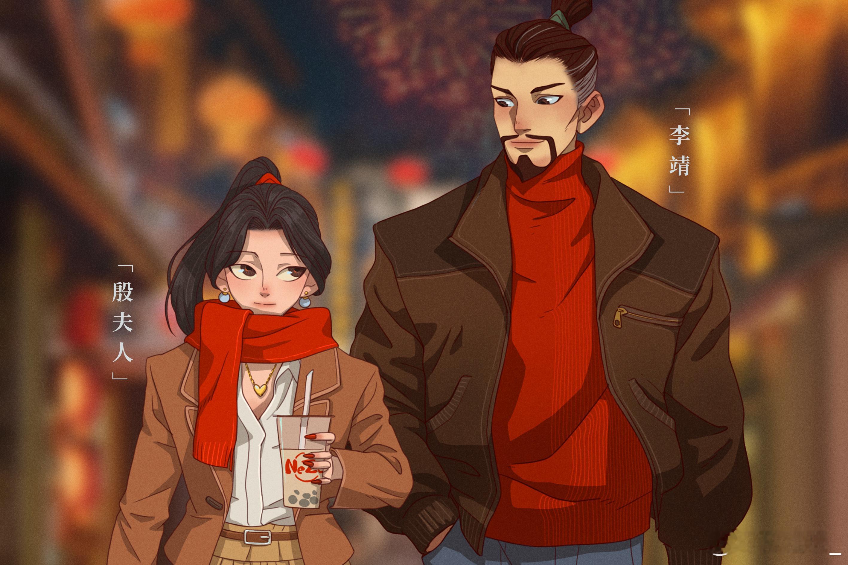 哪吒2现代装全家福 哪吒2现代装全家福，红红火火过大年 哪吒2宣传再添新料，年味