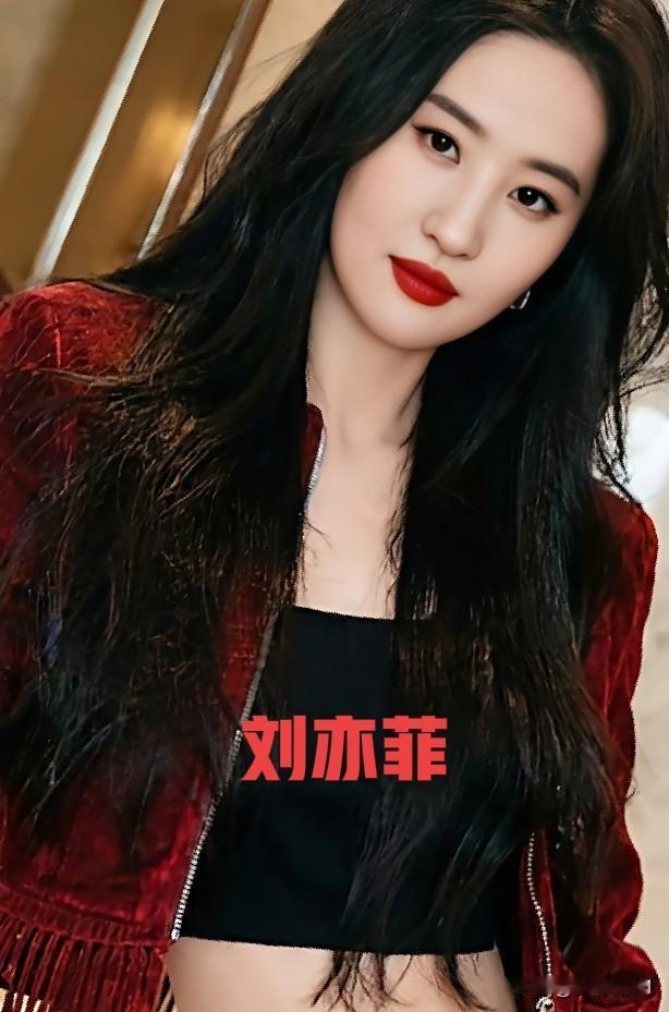刘亦菲红色造型惊艳绝伦气质优雅美的不可方物  女明星 气质女明星