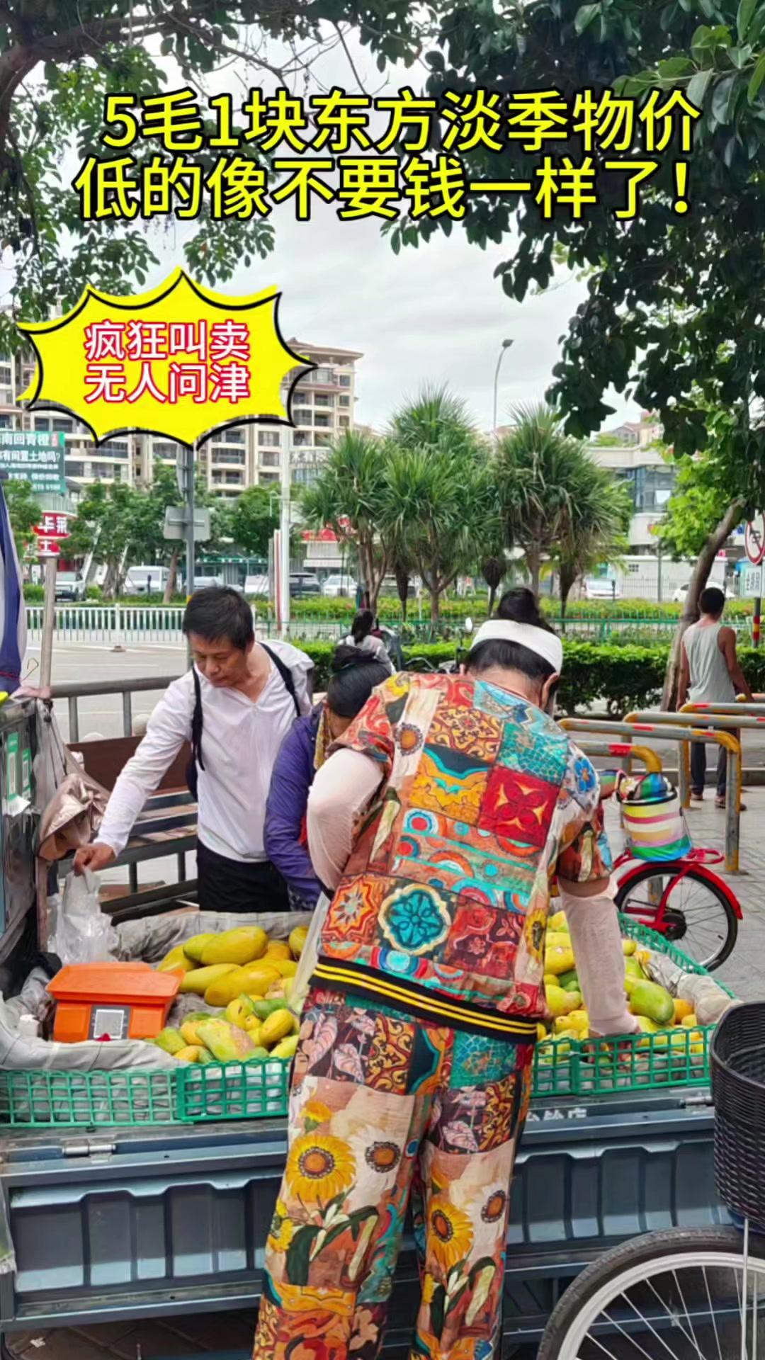 生菜菜心豆角都两块一斤，冬瓜一块五，黄瓜、香蕉价格也很惊喜，一块到两块不等，1块