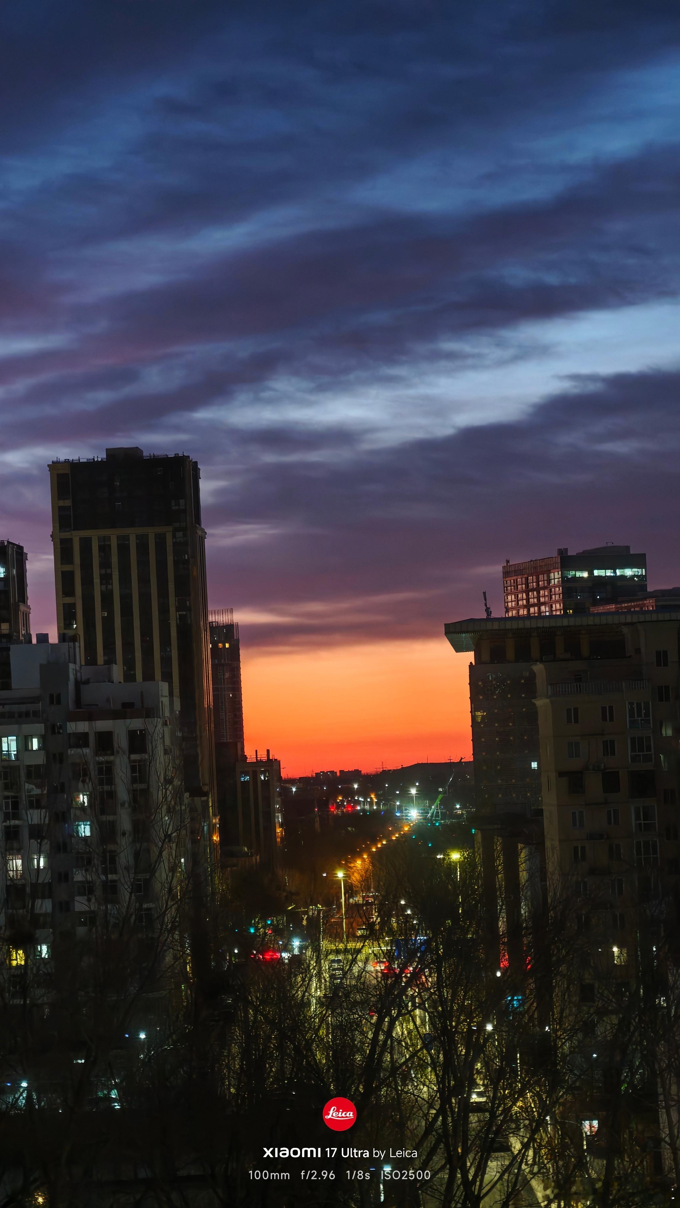 竟有些感动大家早上好小米17ultra 北京朝霞