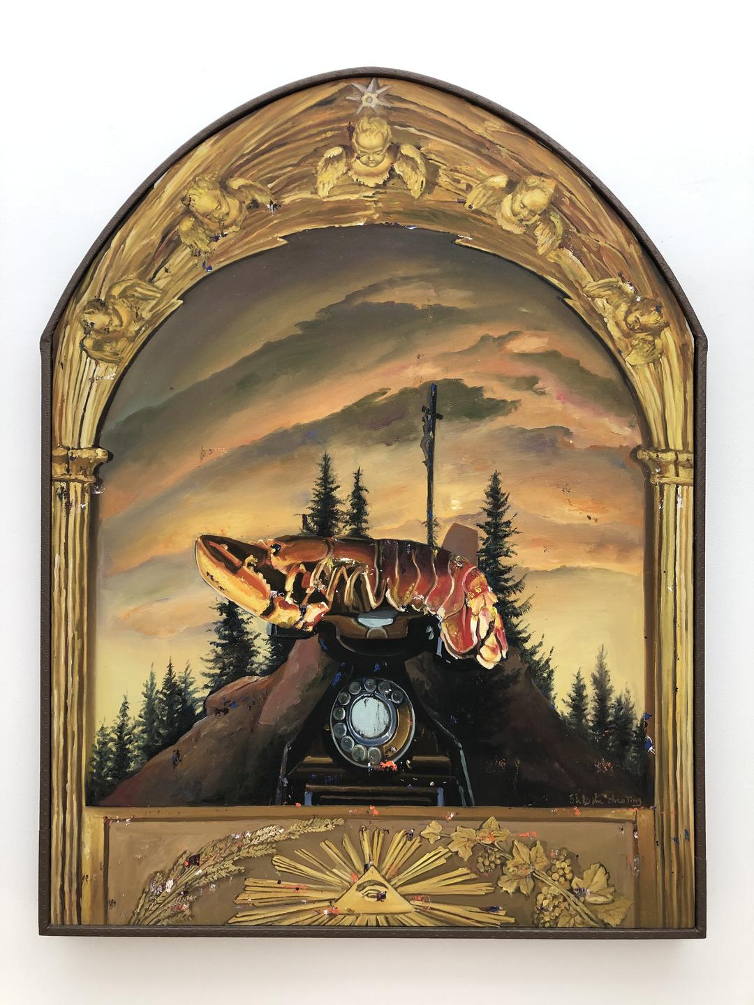 让罗中立、周春芽、何多苓“走进”西方名画……张钊瀛当代绘画展开幕