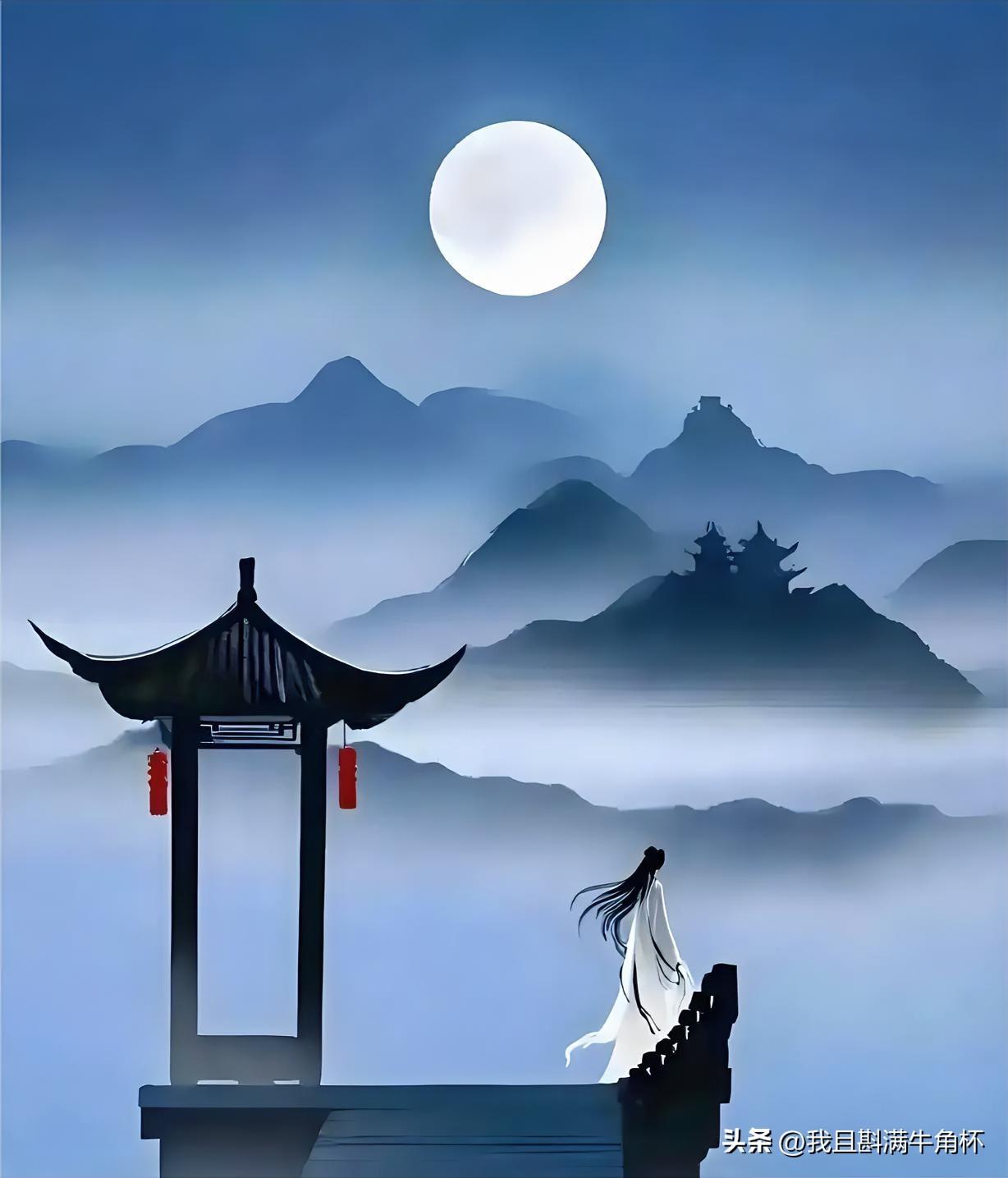 下联：笛里关山月下歌
上联：有请雅士[玫瑰][玫瑰][玫瑰]