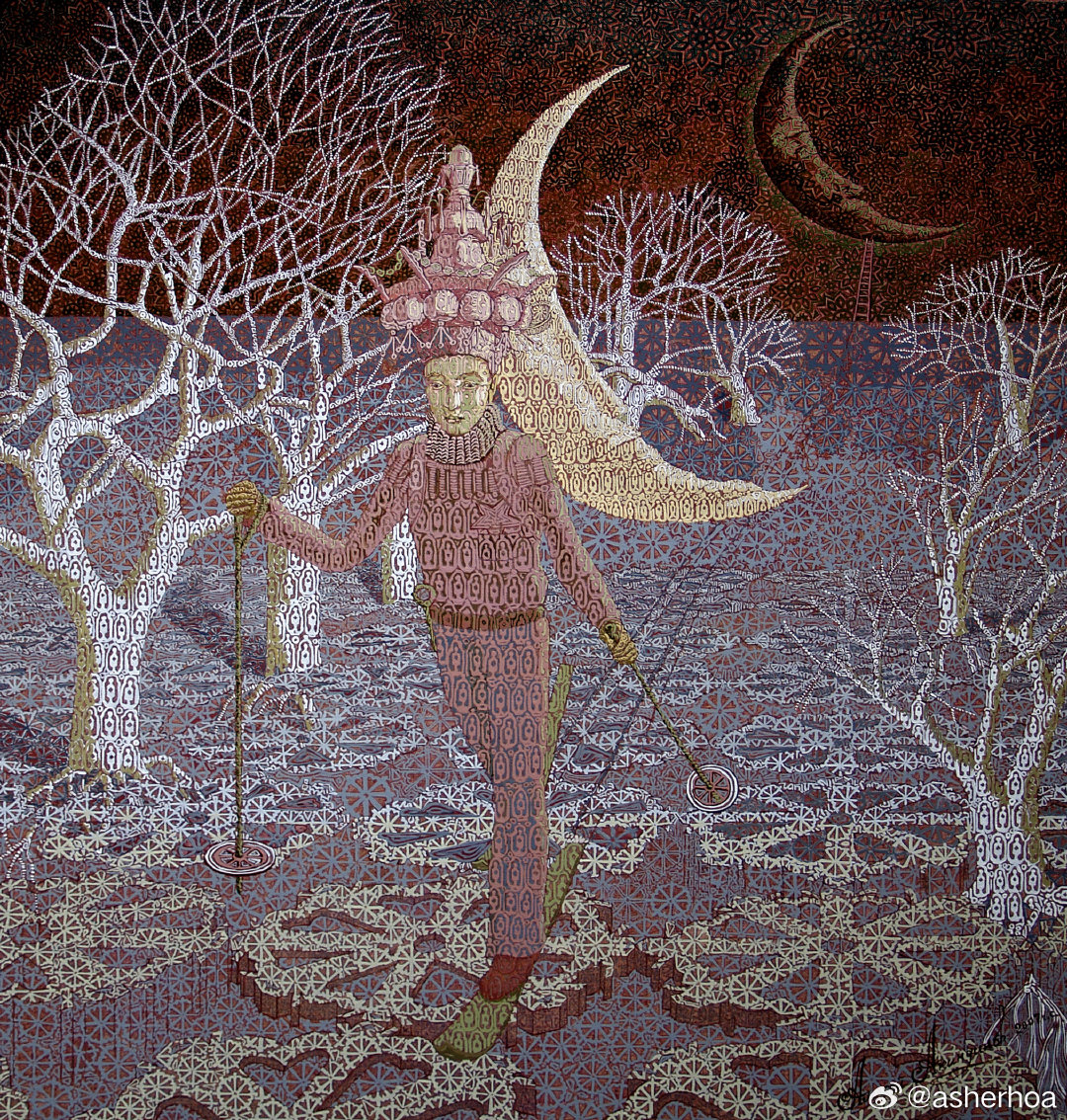 西洋历史文化鱼缸 俄国装饰主义画家阿列克谢·阿金迪诺夫（Alexey Akind