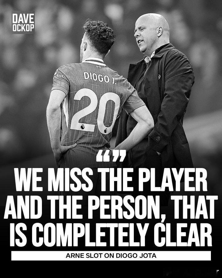 斯洛特谈及罗伯逊那段关于若塔时的采访：