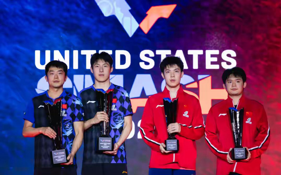 2026年美国大满贯男双决赛，温瑞博/袁励岑在大比分1-2落后的情况下完成逆转，