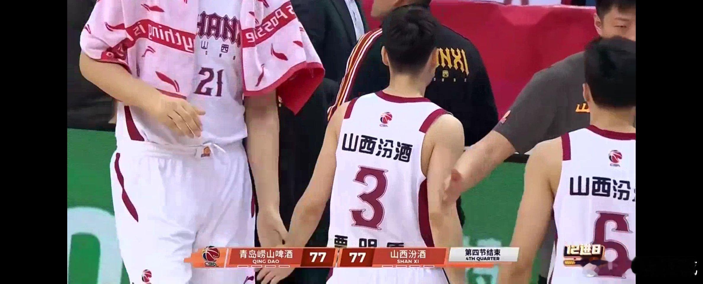 ？？？？加时了？  我看的时候山西已经大比分领先了啊？cba季后赛