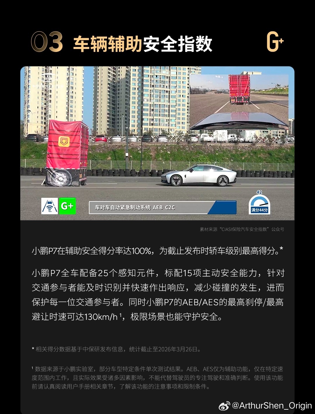 小鹏P7斩获中保研新能源专项G评级小鹏P7在中保研2025年的测评中拿到了3个G