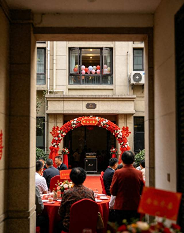 楼上百日宴楼下婚宴，最无辜的是孩子
