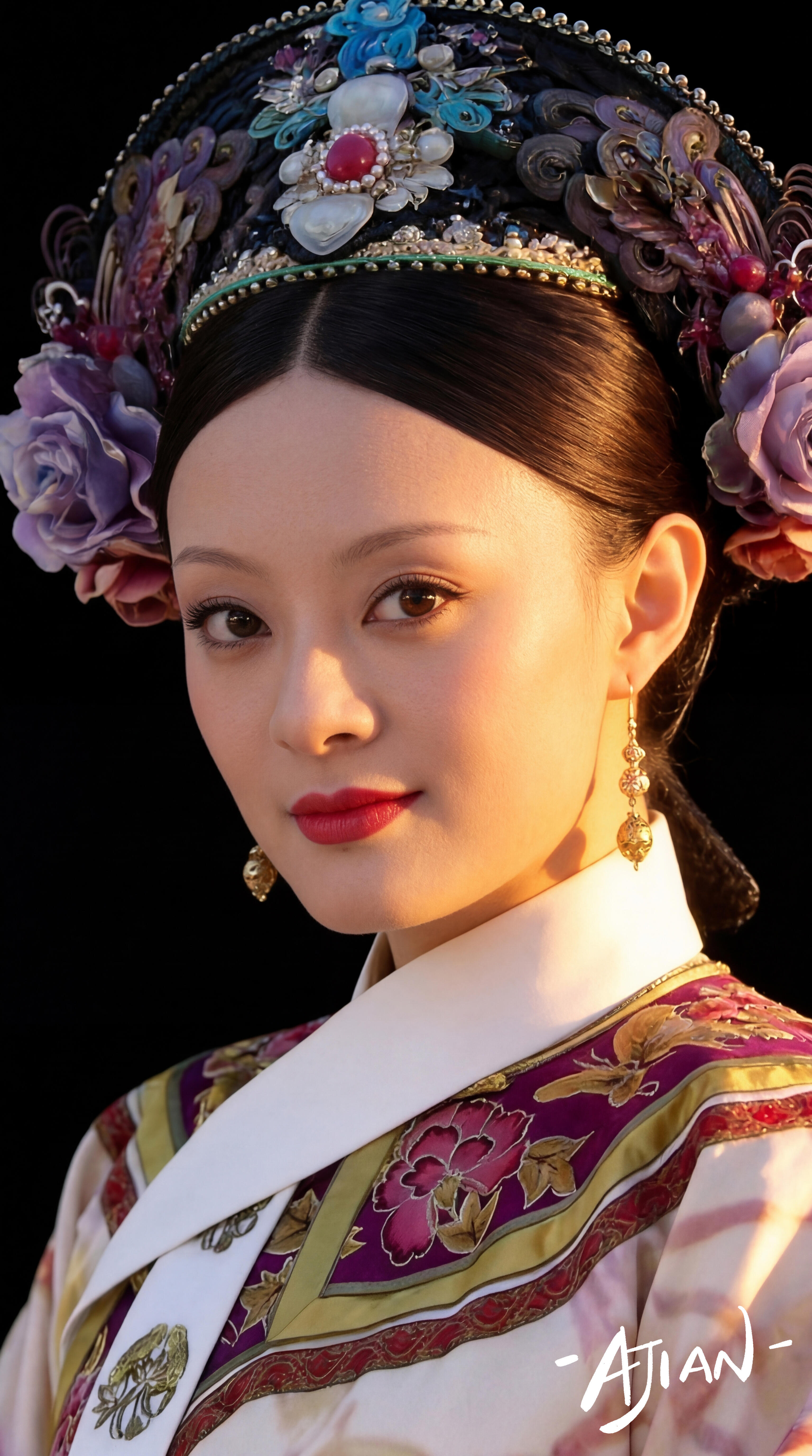 甄嬛传AB组妆容差异甄嬛传不愧是常看常新！AB组分工拍摄，不光是导演叙事手法有差