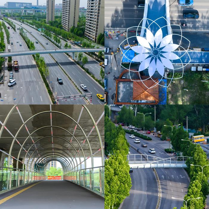 泉城再添“空中走廊”，济南4座人行天桥“五一”前正式启用！“五一”假期前夕，济南