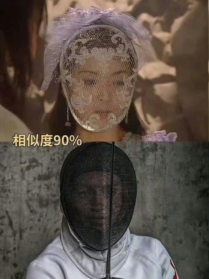 以前看古装电视剧 都没觉得美女们的面纱这么离谱 