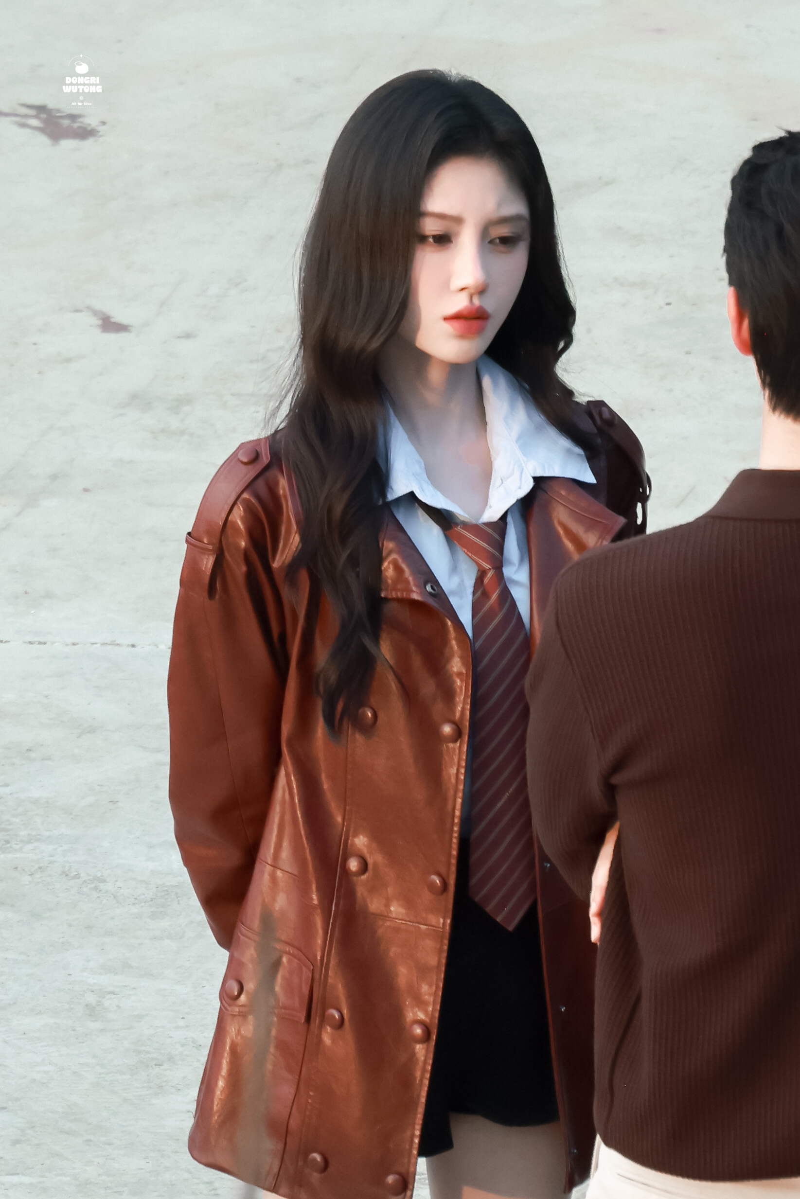 鞠婧祎粉色雏菊长裙鞠婧祎万花世界 总裁饶命呀 ​​​