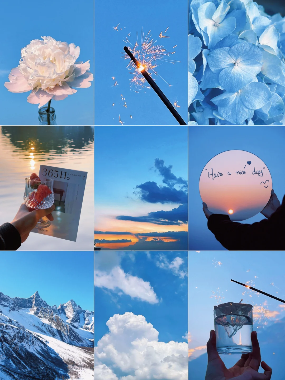 ✨黄油📷这滤镜也太适合蓝色了吧❗拯救废片