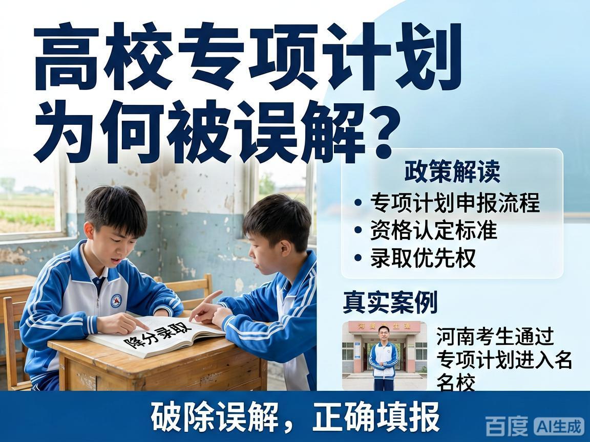 高校专项计划为何总被误解？ 


高校专项计划本是为边远、脱贫、民族地区农村学子