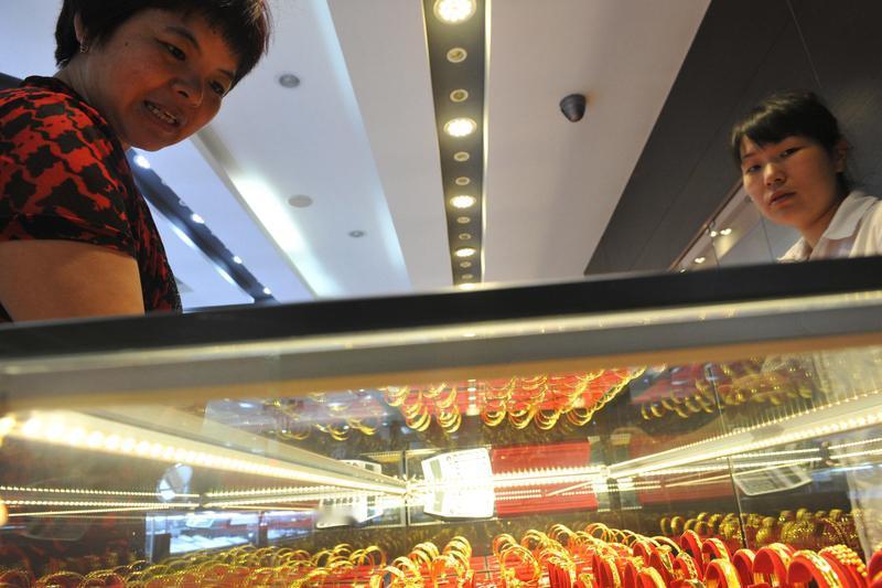 1月31日消息，“北京水贝”天雅珠宝城的黄金市场冷到了极点。截至1月30日22: