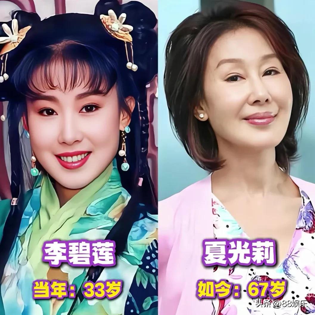 重温老剧，恍如昨日。
当年荧幕上风华绝代的演员，
定格了最好的年华。
岁月匆匆流
