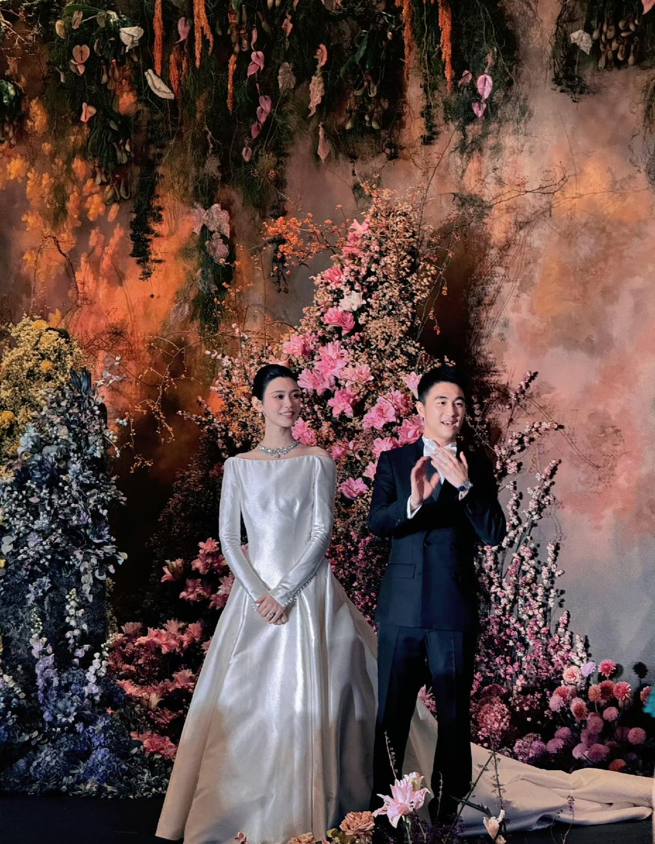 何猷君跟奚梦瑶的答谢宴，去了好多明星

六一儿童节，他们在法国办婚礼，去的都是富