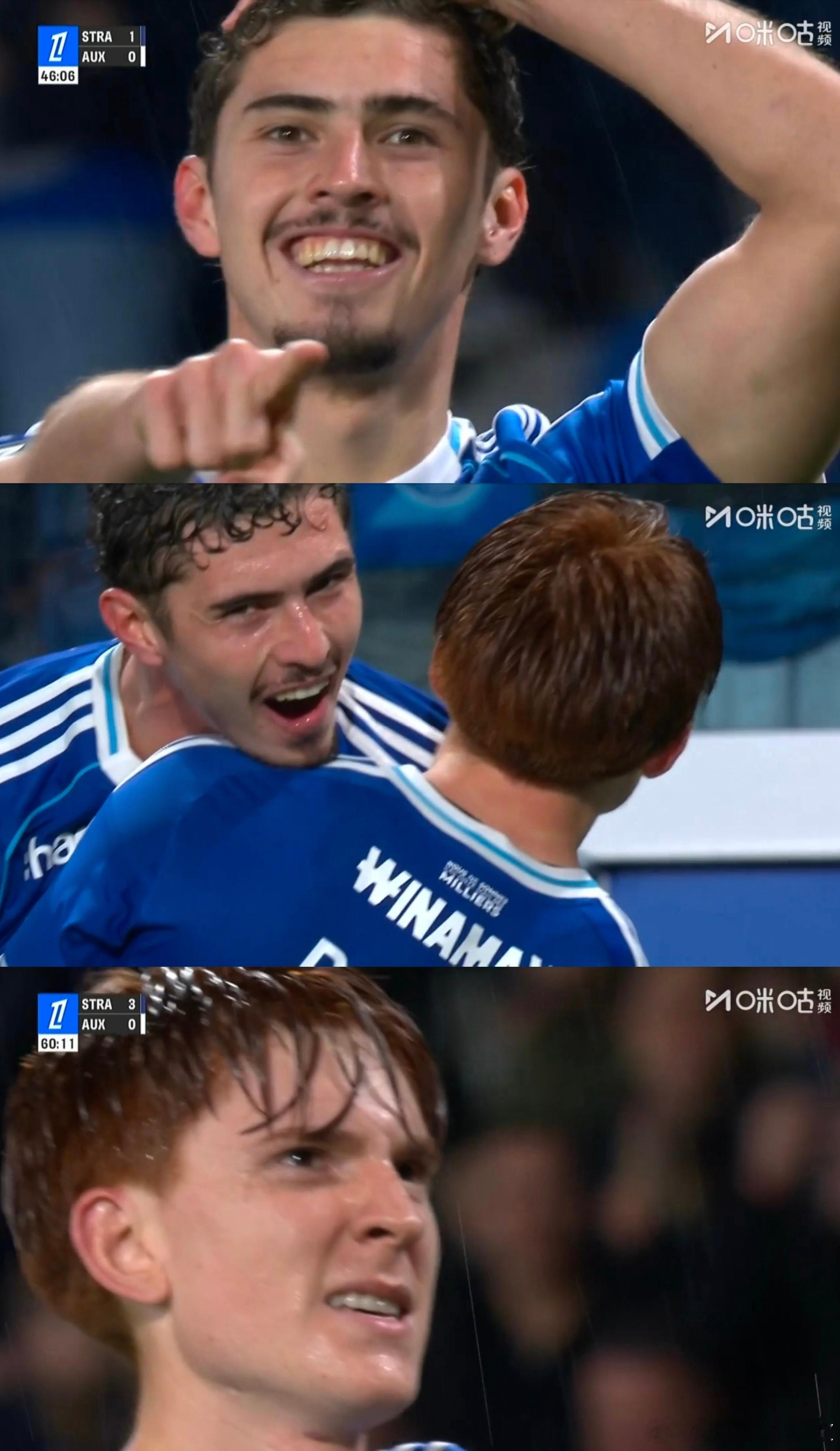 一块进国家队吧。斯特拉斯堡3比0欧塞尔 ​​​