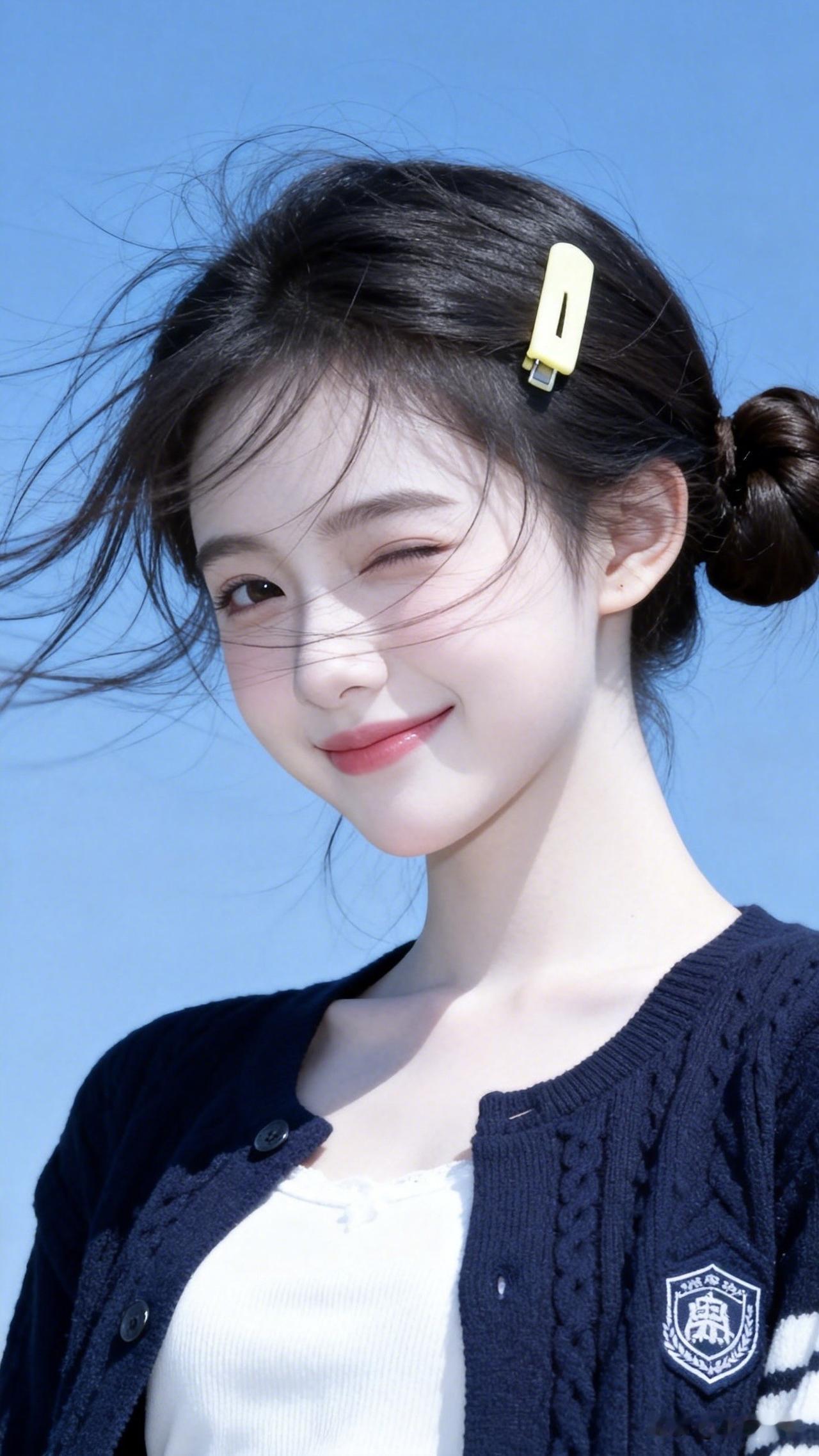 甜美小仙女的穿搭：你瞅瞅～修身、搭配合理，算不上最高等级，但是随和随心，我心飞扬