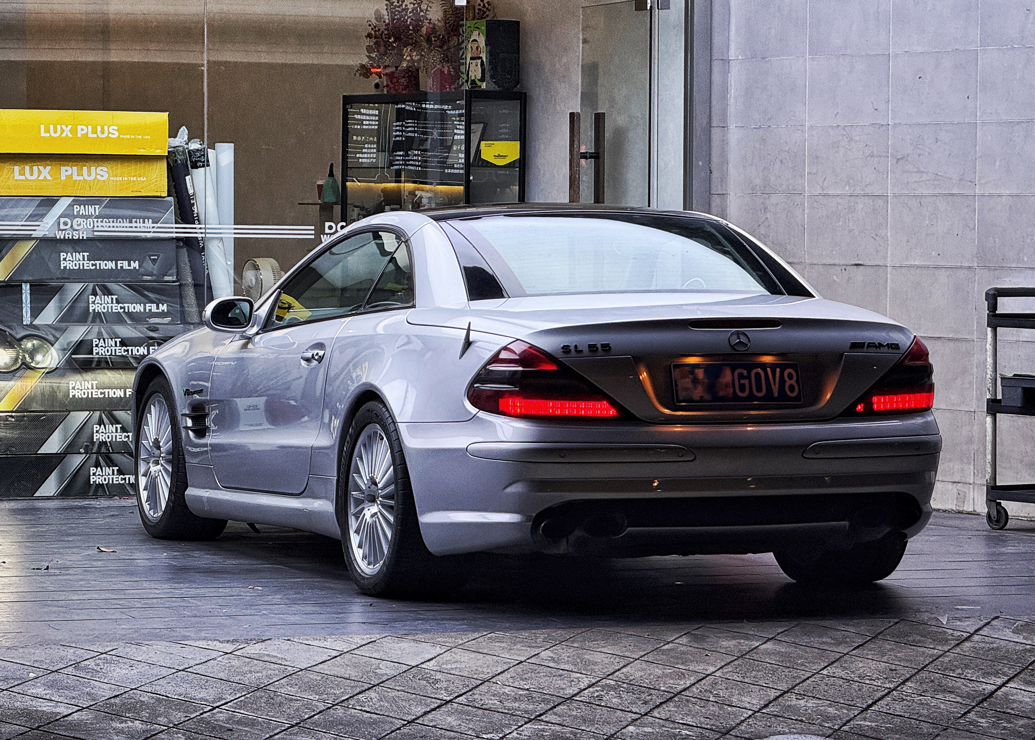 久等 我来接你了 欣哲频道sl55 amg ​​​