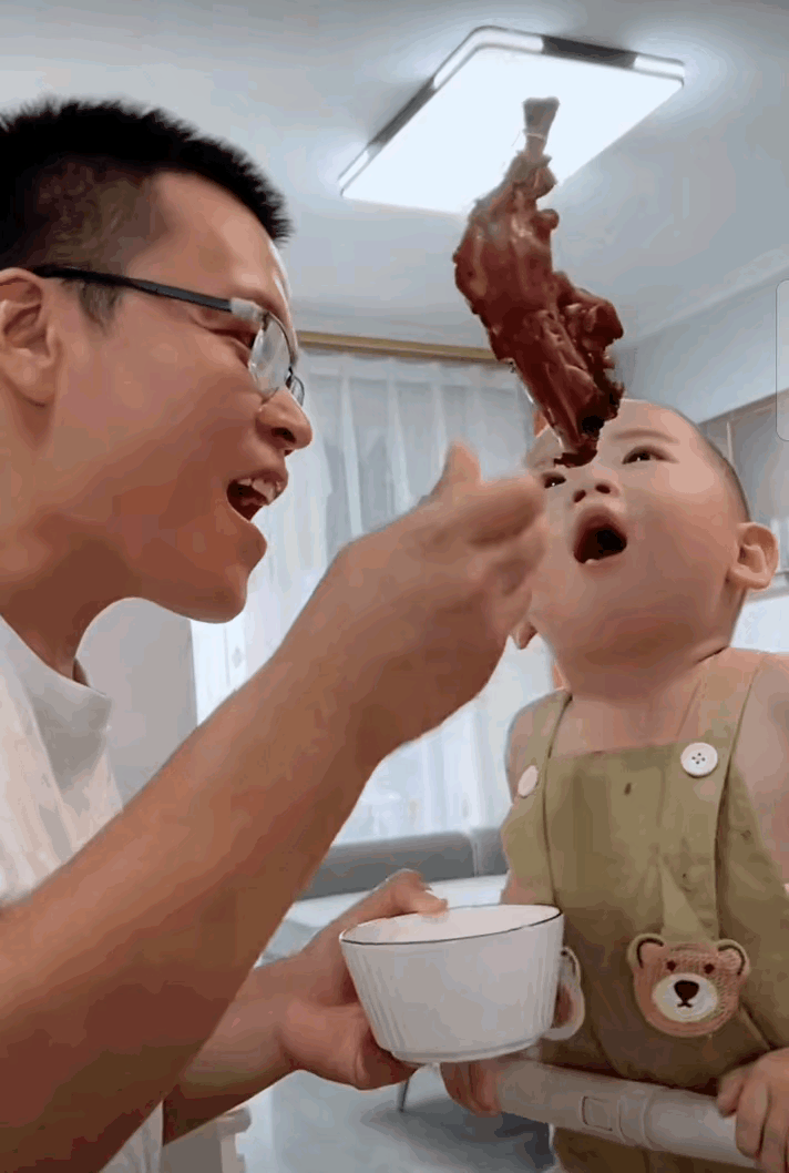 父亲的教育方式不错👍