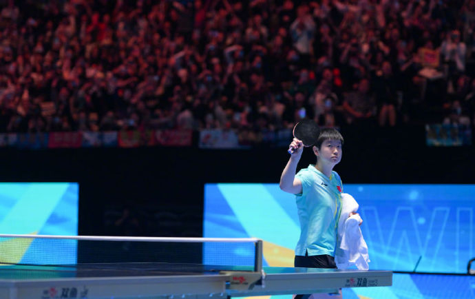 【孙颖莎夺首个亚洲杯女单冠军】在8日进行的第35届国际乒联-亚乒联盟亚洲杯女单决