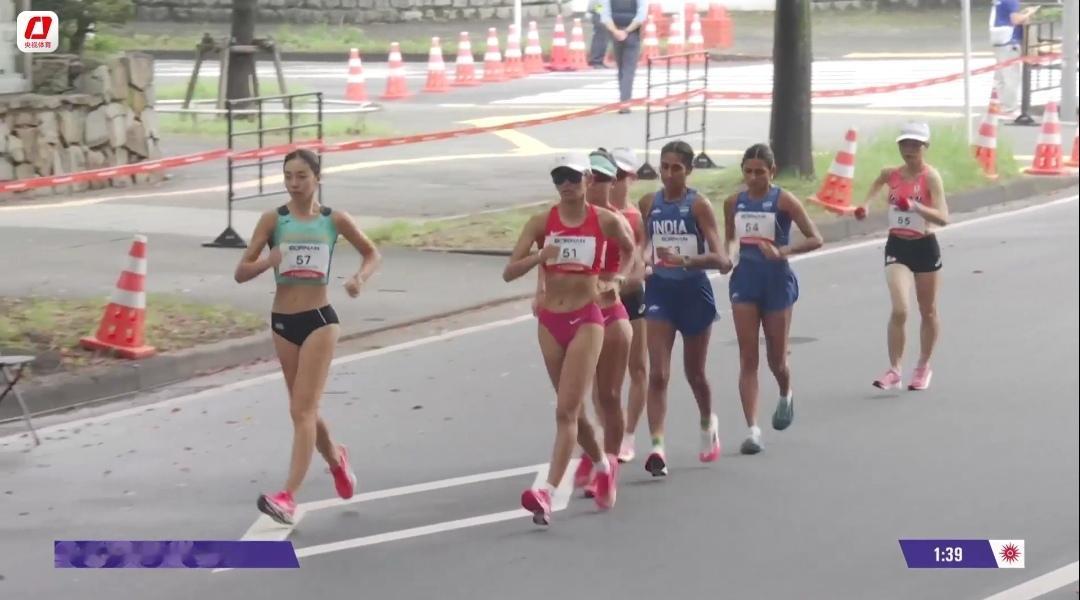 🇨🇳旦增曲宗、马丽获得亚运会女子马拉松竞走亚军、季军！
今天早上开始的爱知-