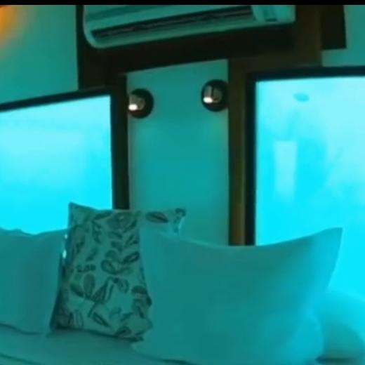 你能想象住酒店拉开窗帘，窗外不是熟悉的风景，而是一池子水吗？这事儿就真实发生在云